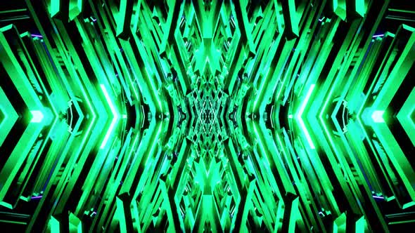Vj Loop Party New Kaleidoscope Background In Motion 4K