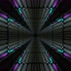 Loop Tunnel With Purple And Blue Lights - VideoHive Item for Sale