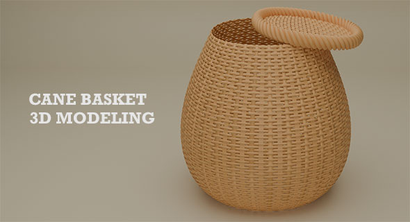 Realistic Basket 3D Model
