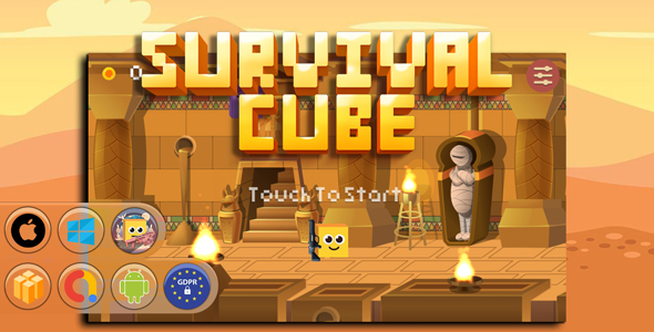 Survival Cube Game Template