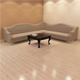 Chesterfield Corner Sofa 001 - 3DOcean Item for Sale