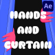 Hands And Curtain Backgrounds And Transitions | After Effects - VideoHive Item for Sale