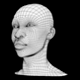 African Woman Low Poly Base Mesh - 3DOcean Item for Sale
