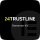24TrustLine - Logistic & Transportation Elementor Template kit - ThemeForest Item for Sale