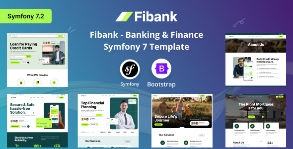 Fibank - Banking & Finance Symfony Template