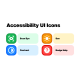 Accessibility UI Icons - VideoHive Item for Sale
