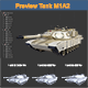 Asset - Army - Tank - M1A2 Low-poly 3D model - 3DOcean Item for Sale