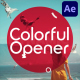 Colorful Opener for After Effects - VideoHive Item for Sale