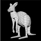 Kangaroo Low Poly Base Mesh - 3DOcean Item for Sale