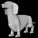 Taksa (dog) Low Poly Base Mesh - 3DOcean Item for Sale