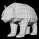 Panda Low Poly Base Mesh - 3DOcean Item for Sale