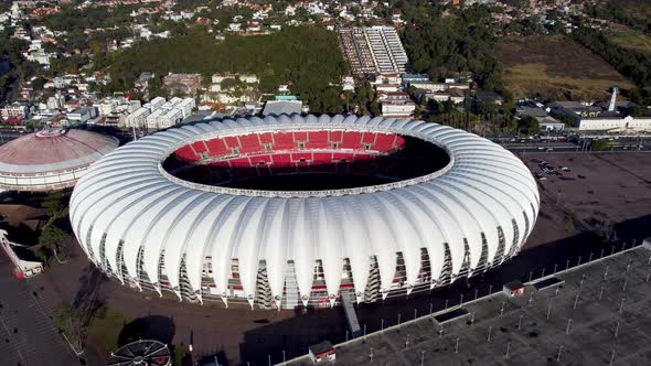 Porto Alegre Rio Grande do Sul Brazil. Downtown of coast city.