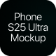 Your Design, Perfectly Displayed – Phone S25 Ultra Mockup (Mogrt) - VideoHive Item for Sale