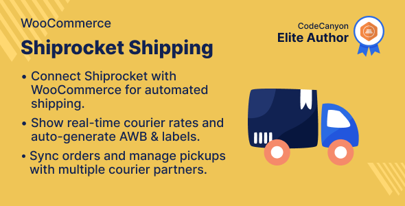 Shiprocket Shipping for WooCommerce