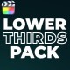 Lower Thirds Pack / FCPX - VideoHive Item for Sale