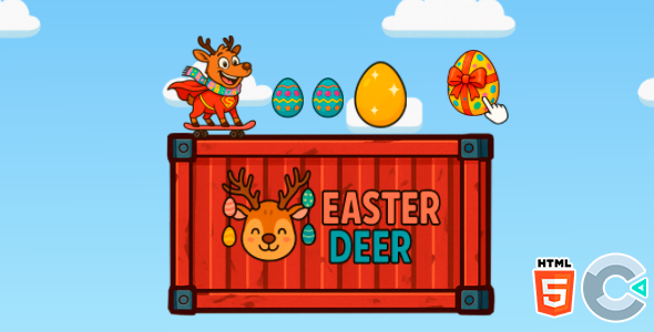 Easter Deer - HTML5 Game - Construct 3