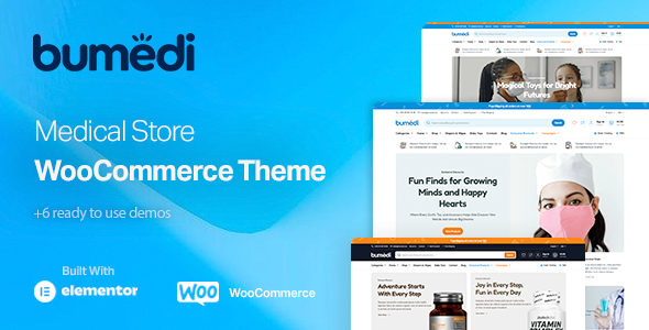 Bumedi - Medical Store WooCommerce Theme