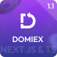 Domiex - Next.js & TS Tailwind Admin & Dashboard Template (Next 15 & APP Router) - ThemeForest Item for Sale