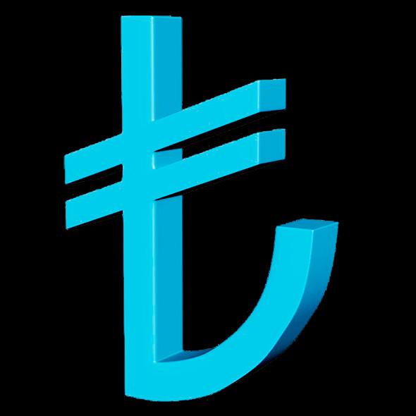Turkish Lira Banknot 3d Model
