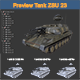 Asset - Army - Tank - ZSU 23 Low-poly 3D model - 3DOcean Item for Sale