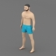 Man in shorts - 3DOcean Item for Sale