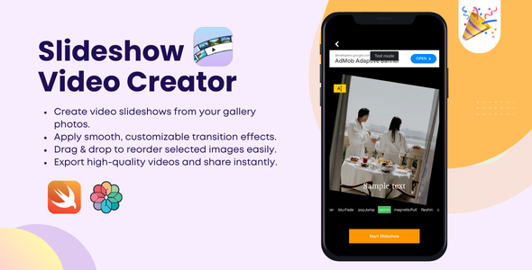 Film Maker – Slideshow Video Creator + Admob