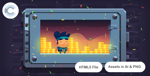 The Vault Thief | 80 Levels | Construct 3