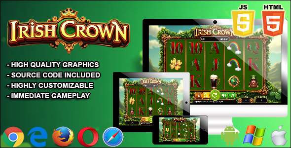 Irish Crown - HTML5 Slot Machine