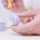 Men's Hands are Painting an Easter Egg with a Brush - VideoHive Item for Sale