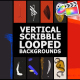 Vertical Scribble Wall Looped Backgrounds | FCPX - VideoHive Item for Sale