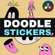 Doodle Animated Stickers for DaVinci Resolve - VideoHive Item for Sale