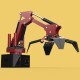 Load Lifting Crane Attachment Grabber Claw Grapple Hook Jaw Tong - 3DOcean Item for Sale