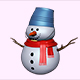 Snowman Cartoon - 3DOcean Item for Sale