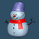 Snowman Cartoon 3d - 3DOcean Item for Sale
