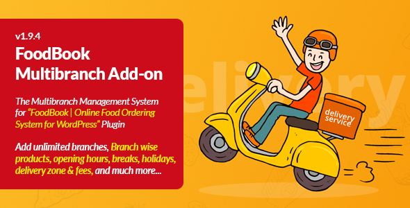 FoodBook Multibranch Add-on - The Smart Way to Manage Multiple Restaurant Branches