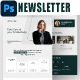 Corporate Assistance Email Newsletter PSD Template - GraphicRiver Item for Sale