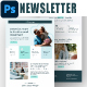 Investment Solutions Email Newsletter PSD Template - GraphicRiver Item for Sale