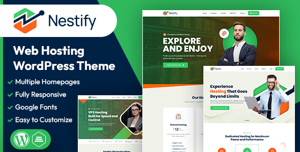 Nestify | Web Hosting WHMCS & WordPress Theme