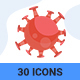 Virus Transmission Icons - VideoHive Item for Sale