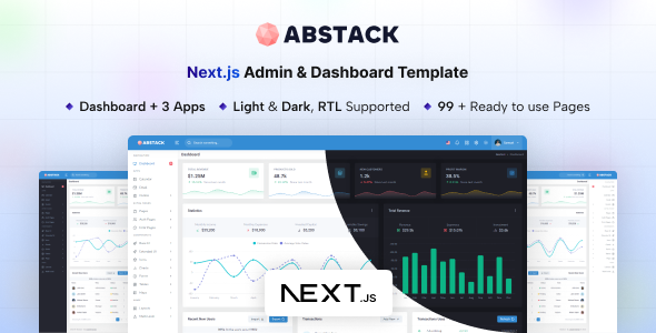 Abstack - Next Js Admin & Dashboard Template