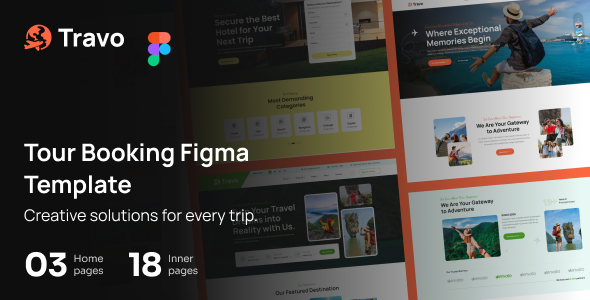 Travo - Tour Booking Figma Template