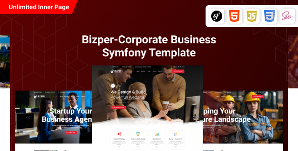 Bizper - Consulting Business Symfony Template