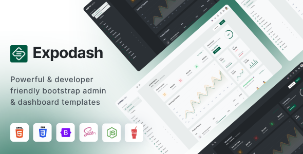 Expodash – Bootstrap 5 Admin Dashboard Template