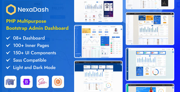 NexaDash - Multipurpose PHP Admin Dashboard Template