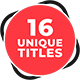 TItles pack - VideoHive Item for Sale