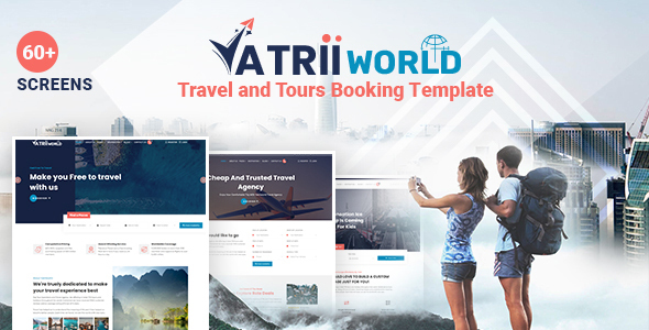 Yatriiworld - Travel and Tours Booking HTML Template