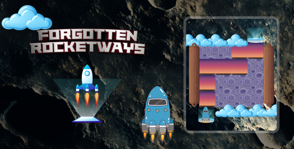 Forgotten Rocketways – Action Arcade HTML5 Game (Construct 3)