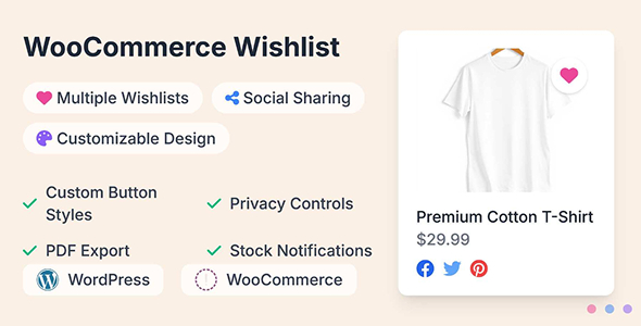 WooCommerce Wishlist :: Smart Product Wishlist For WooCommerce