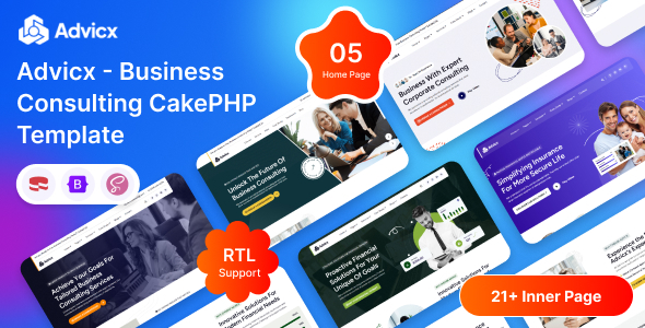Advicx - Business Consulting CakePHP Template