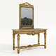 Classic European Style Console Table 8 - 3DOcean Item for Sale